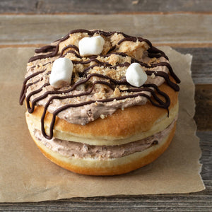 S'mores Mousse Cookie Doughnut